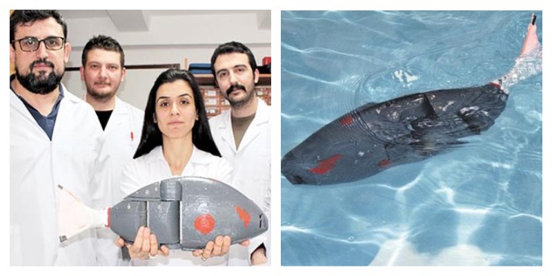Турецкие инженеры создали рыбу-робота
