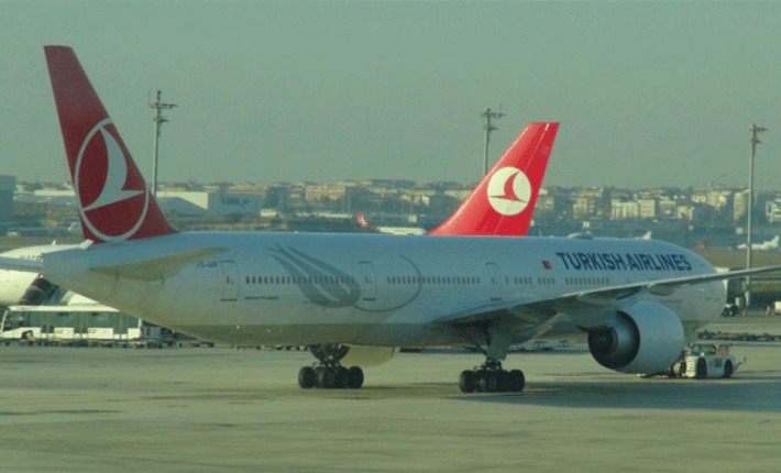 Рейс "Турецких авиалиний" был задержан из-за сообщения о бомбе