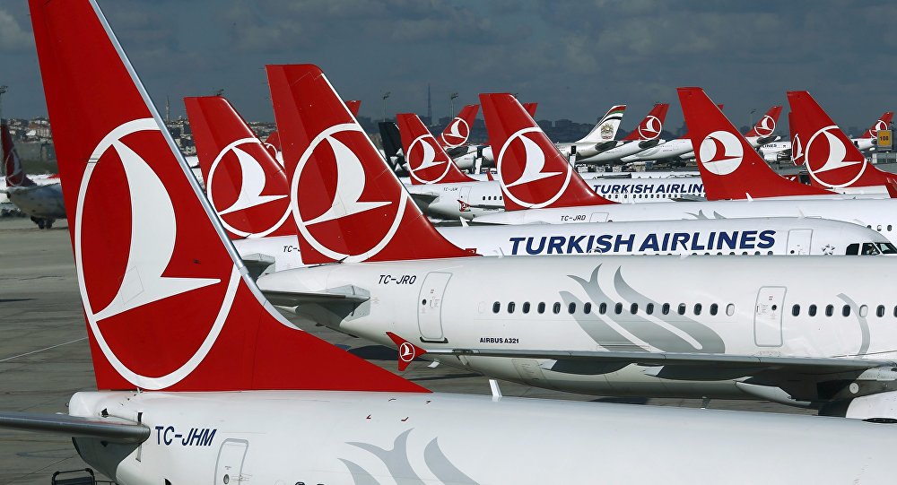 «Турецкие авиалинии» - лидер по экспорту услуг в рейтинге Fortune 500 Türkiye 