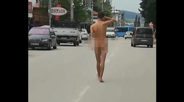 По улицам Османие разгуливал обнаженный мужчина (видео)