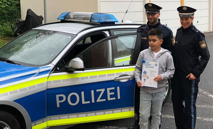 Турецкий мальчик стал супергероем в Германии