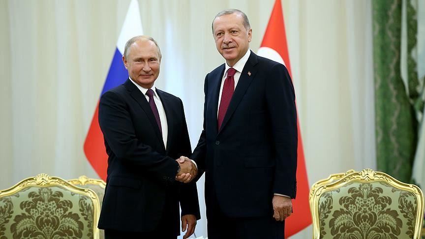 Президенты России и Турции провели телефонные переговоры