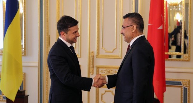 Вице-президент Турции встретился с Владимиром Зеленским после инаугурации