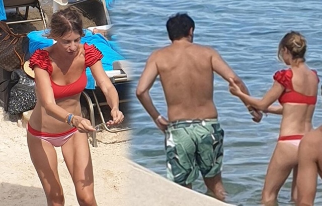 Известная турецкая актриса проводит отпуск с женатым любовником