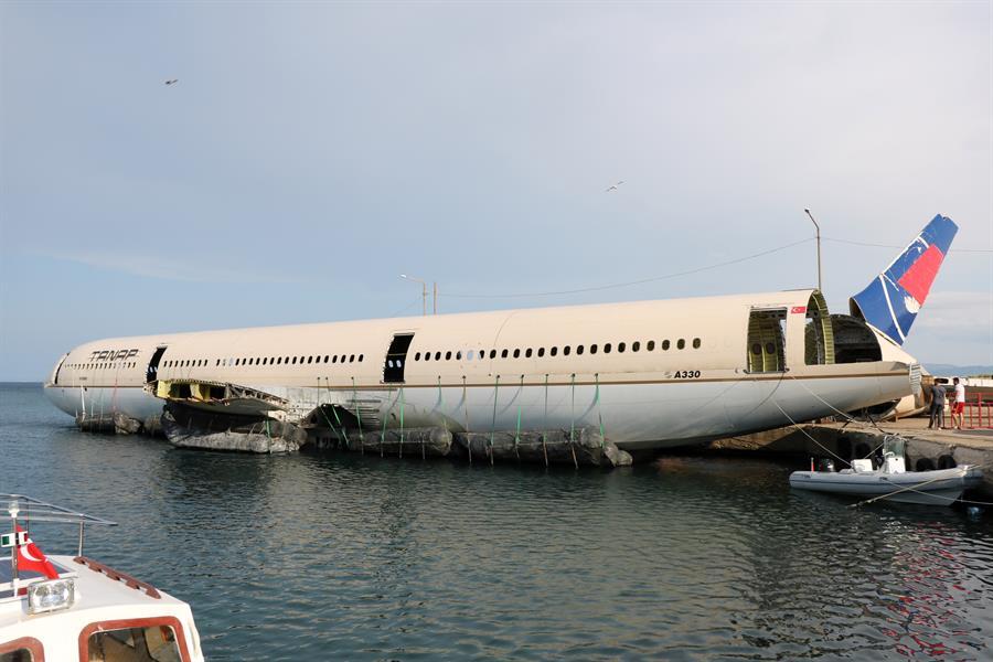 В Эдирне спустят под воду Airbus A330 