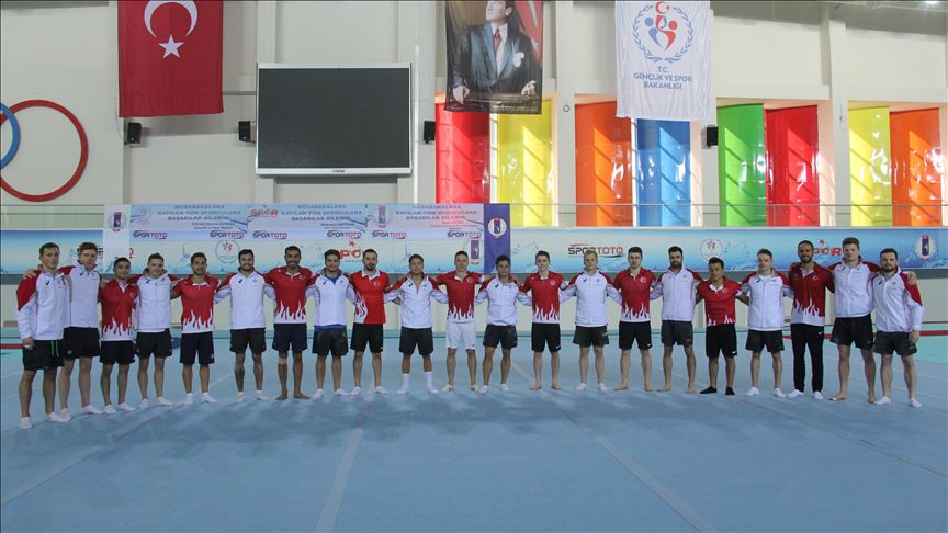 Турецкие гимнасты находятся на сборах в России