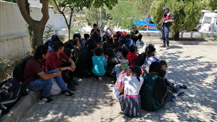 На западе Турции задержаны более 40 нелегальных мигрантов