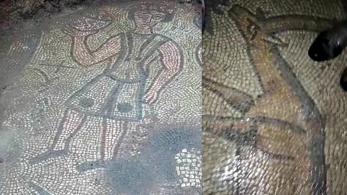 В Турции обнаружили мозаику римского периода