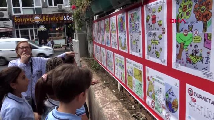 В Стамбуле дети изучают математику на остановках