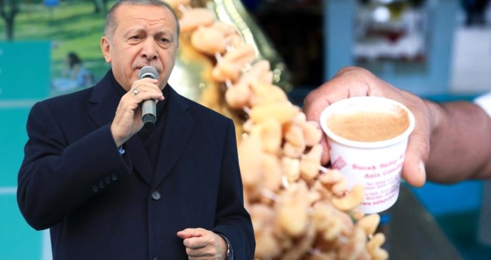 Любимый напиток президента Эрдогана представили на ярмарке в Анталье
