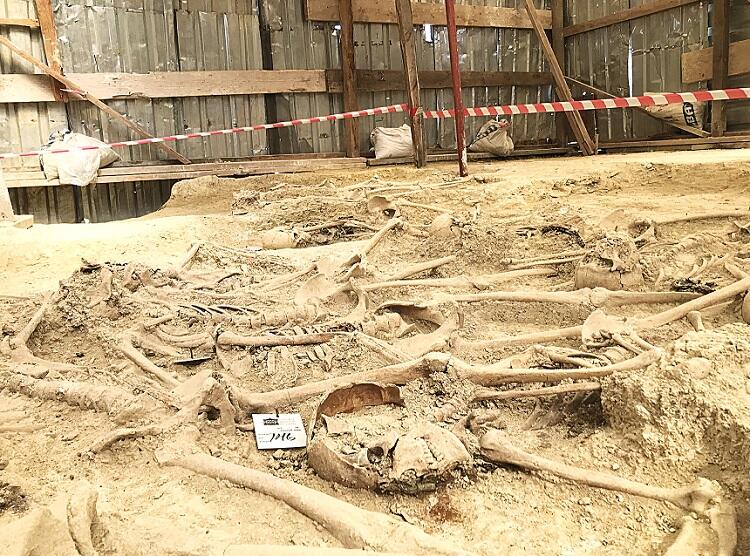 В Турции обнаружена братская могила солдат