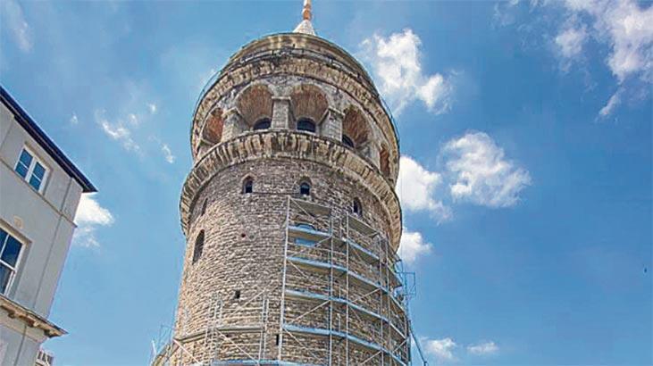 Реставрация Галатской башни остановлена из-за птиц