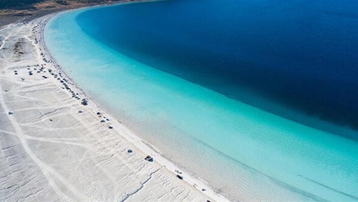 Воду в турецком озере Салда признали питьевой
