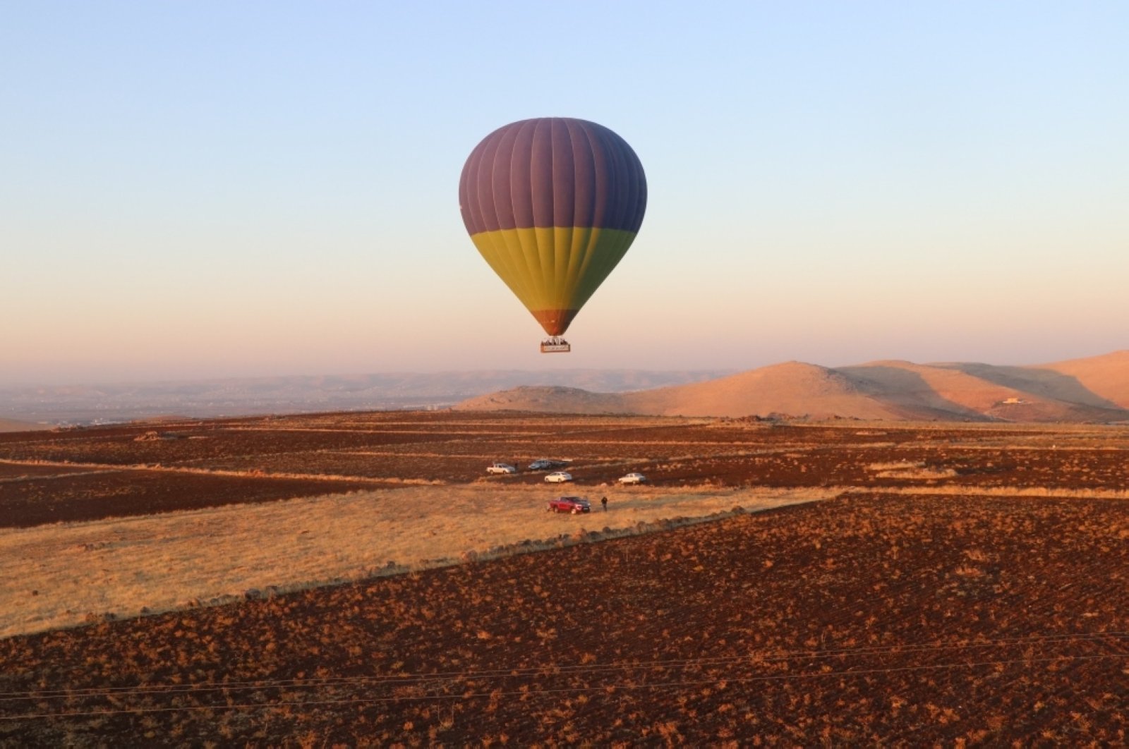 Воздушные шары в Гебекли-Тепе привлекают иностранных туристов