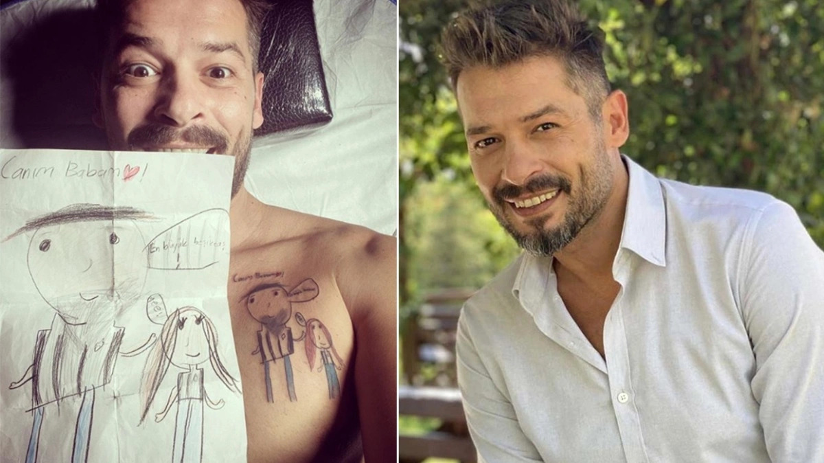 Звезда сериала «Постучи в мою дверь» набил уникальную татуировку