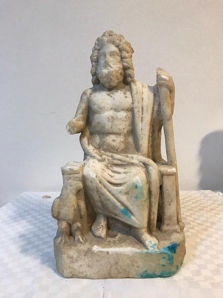 В Турции найдена уникальная статуя Зевса