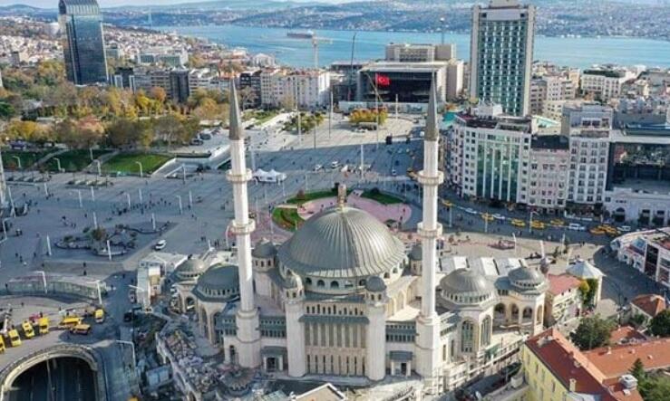Названа дата открытия новой мечети на площади Таксим