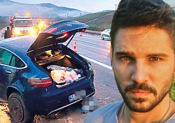 Актер Толгахан Сайышман попал в  автомобильую аварию
