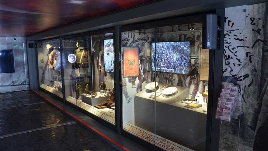 Передвижной музей войны Чанаккале привлекает любителей истории