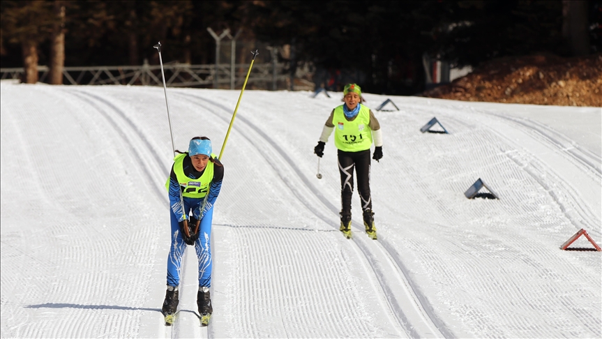 В Болу проходит чемпионат Турции по лыжным гонкам