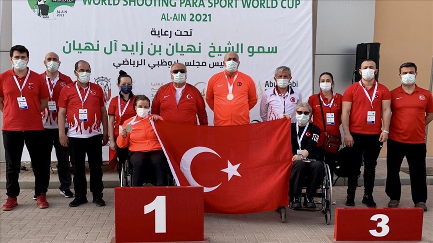 Сборная Турции по парастрельбе завоевала 4 медали в ОАЭ