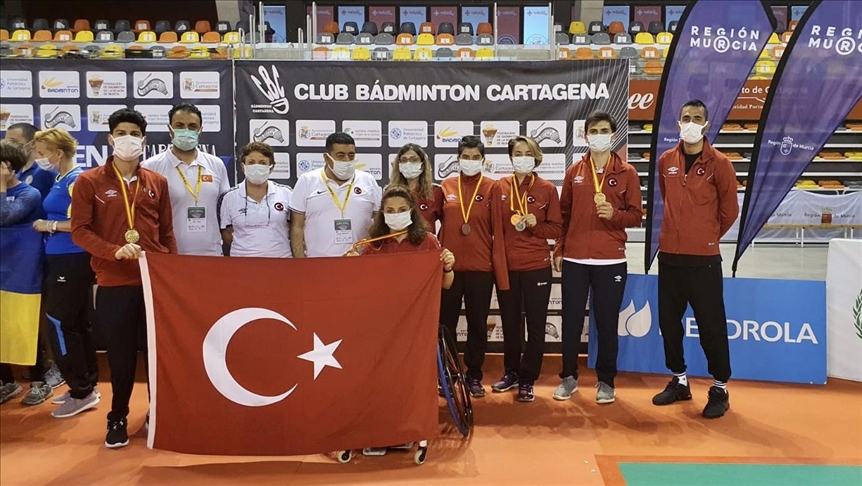 Турецкие парабадминтонисты завоевали 5 медалей 