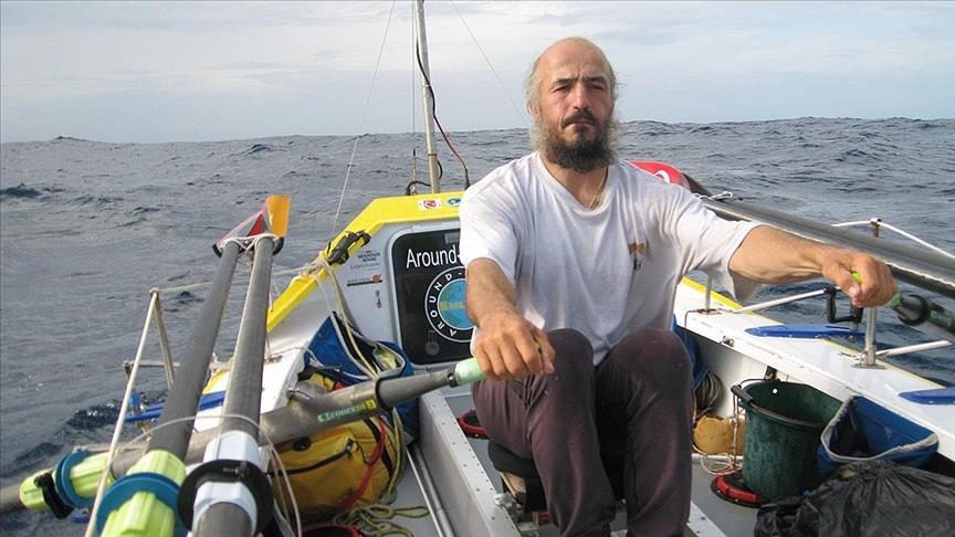 Рекордсмен Эрден Эруч готовится пересечь Тихий океан на лодке