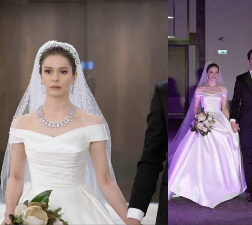 Свадебное платье из турецкого сериала продано одной из поклонниц