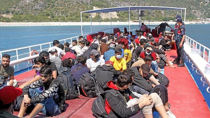 У побережья Турции задержаны более 250 нелегальных мигрантов