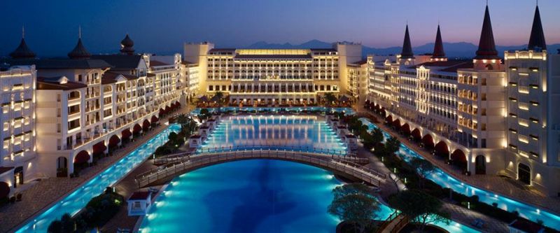 Большинство пятизвездочных отелей Турции находится в Анталии