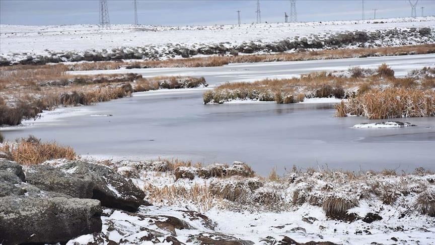 Столбики термометров в восточной Турции опустились до 4 градусов мороза