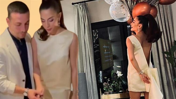 Платье Демет Оздемир стало "темой дня" в Турции