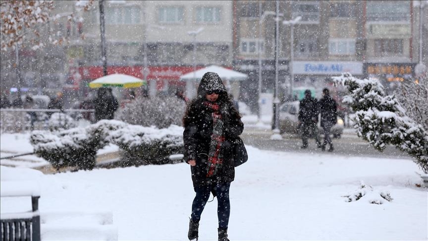 В Турции столбики термометров опустились до - 28