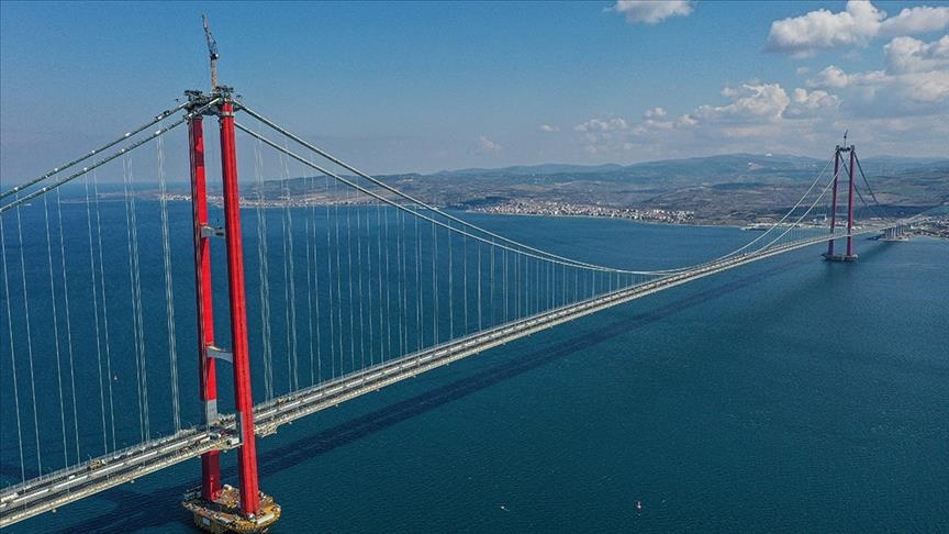 В Турции готовятся к открытию моста «Чанаккале» 