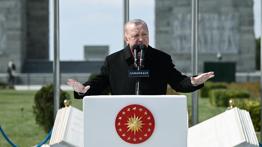 Президент Турции принял участие в торжествах, приуроченных к годовщине битвы при Чанаккале