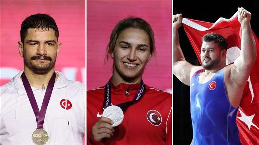 Турецкие спортсмены вошли в десятку лучших борцов