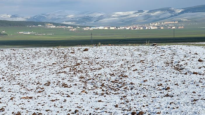 В турецком Карсе в мае выпал снег