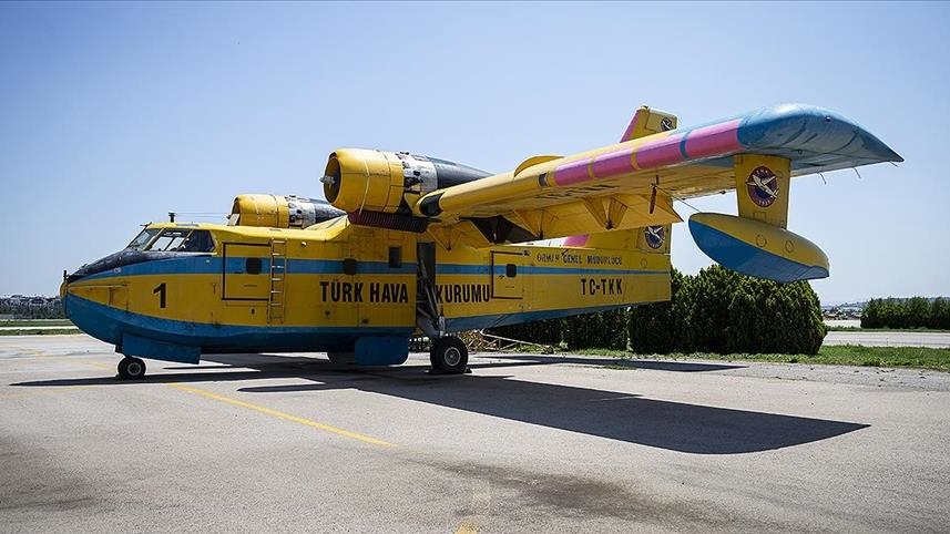Самолеты-амфибии готовы к тушению лесных пожаров в Турции