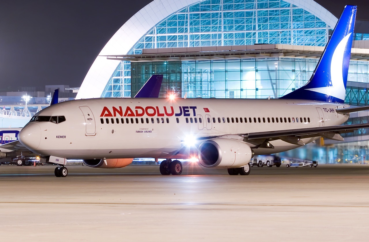AnadoluJet продлила полётную программу из Анталии в Калининград.