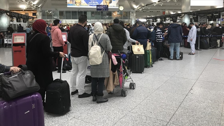 Аэропорты Турции обслужили в феврале 12,8 млн пассажиров