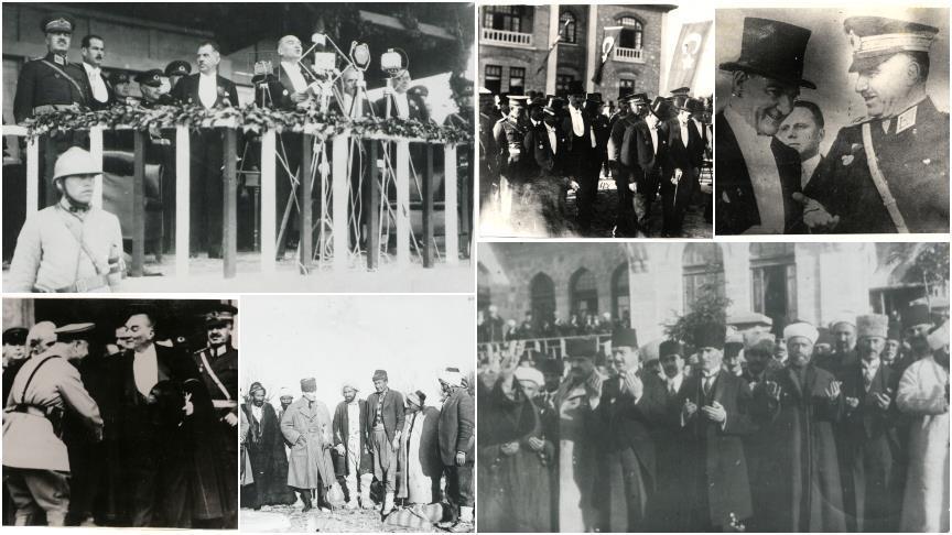 В Турции обнародованы архивные фото первых лет Республики