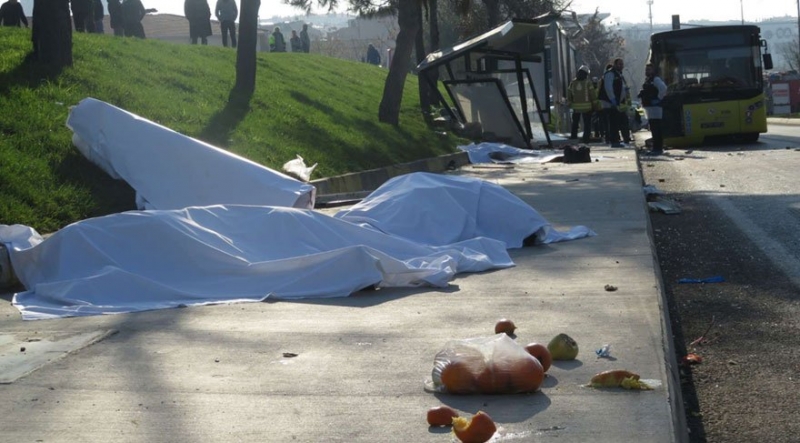 В Сети появились кадры трагедии в стамбульском Ускюдаре (видео)