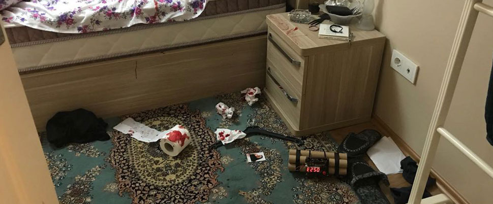 Жильцы дома в Аташехире обнаружили "бомбу" в одной из квартир