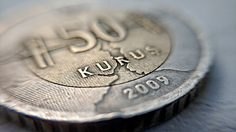 Турецкая лира укрепилась по отношению к доллару