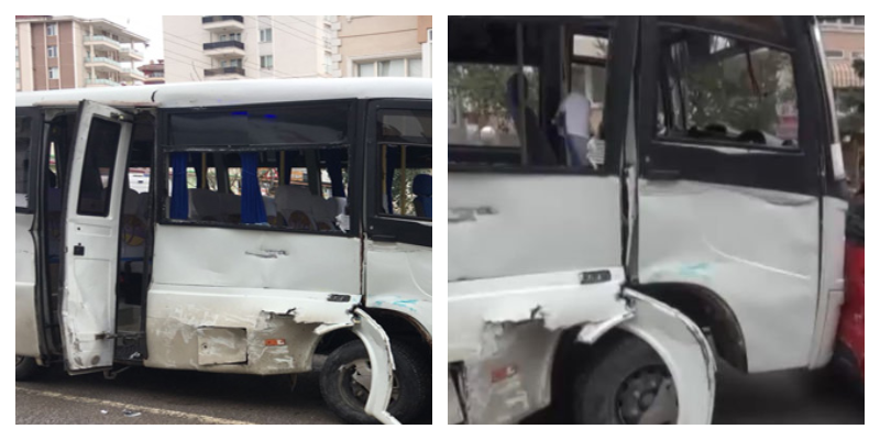 Пассажирский и школьный автобусы столкнулись в Эдирне: 11 раненых