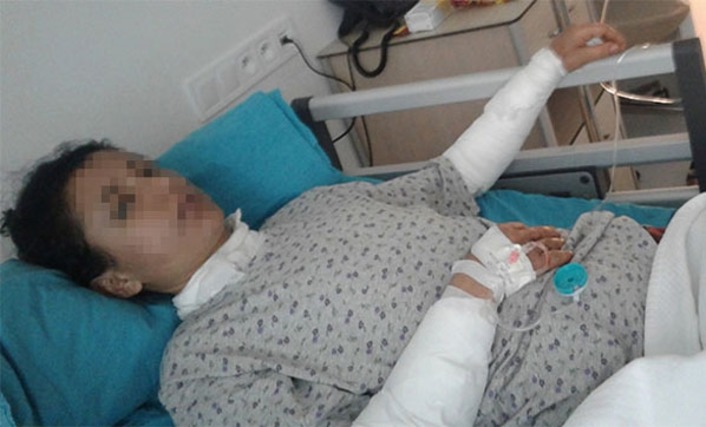 Мужчина издевался над женой на глазах 8-летней девочки в Мерсине
