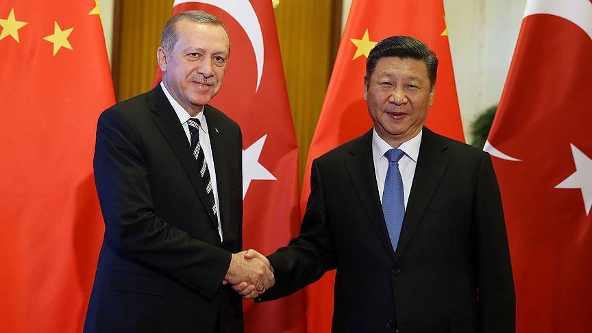 Президент Турции провел переговоры с председателем КНР
