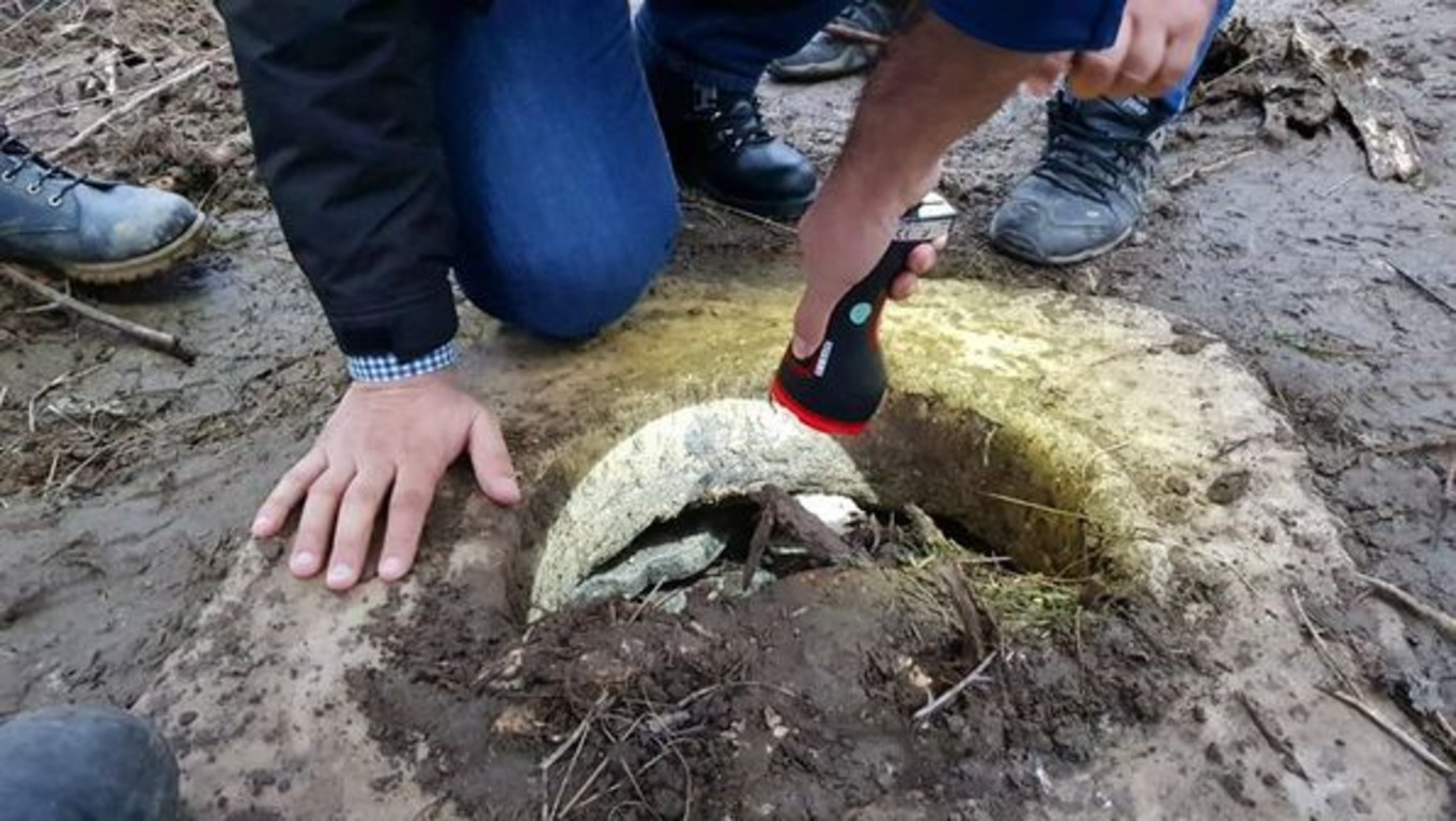 В Измире обнаружен древний мраморный колодец