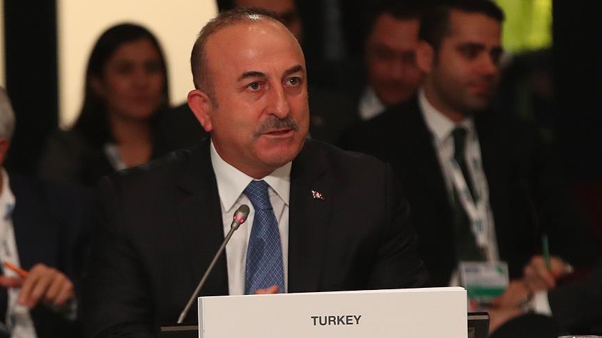 Глава МИД Турции выступил на заседании Совета ОБСЕ