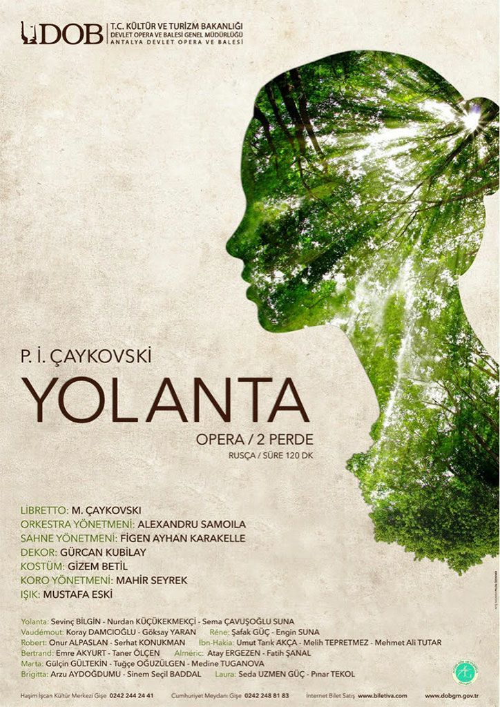 Оперу "Иоланта" можно будет посетить в Анталье 19 и 26 декабря